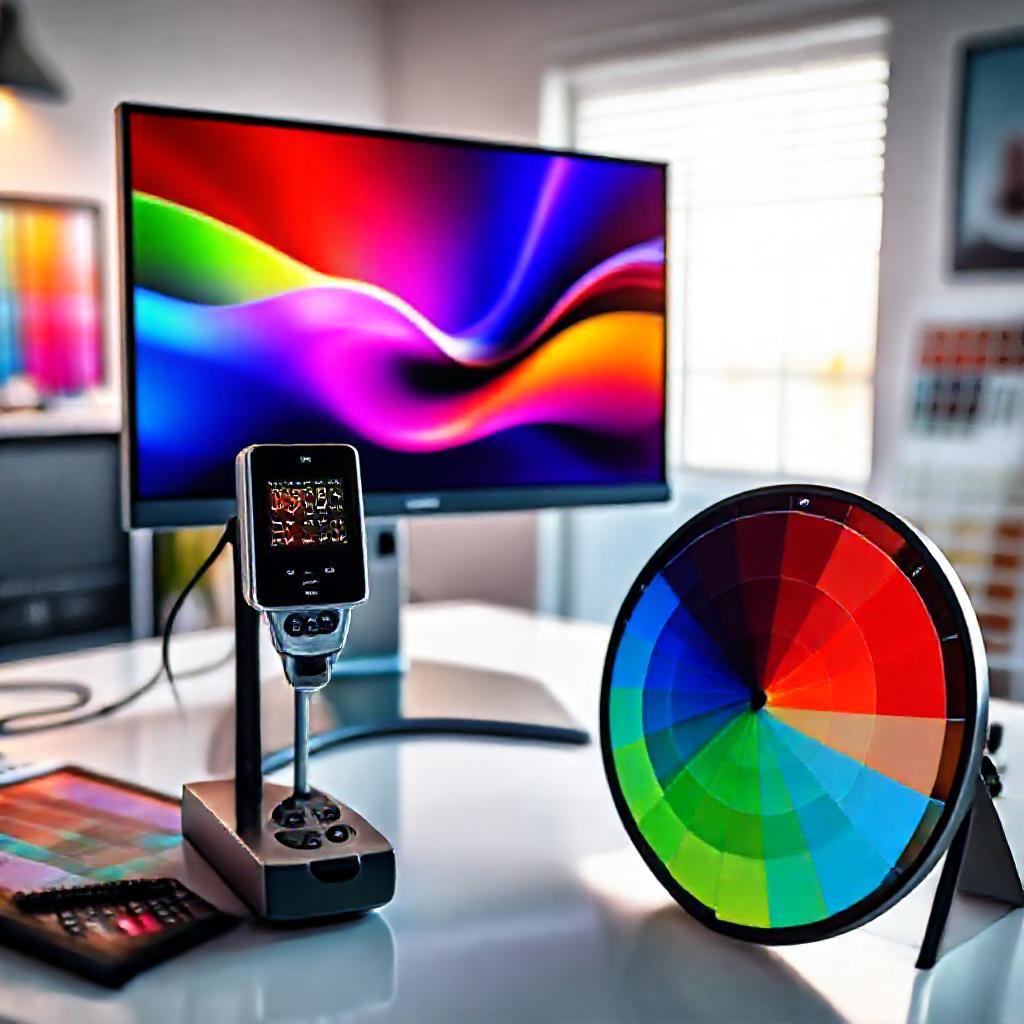 monitor untuk desainer profesional Alt text